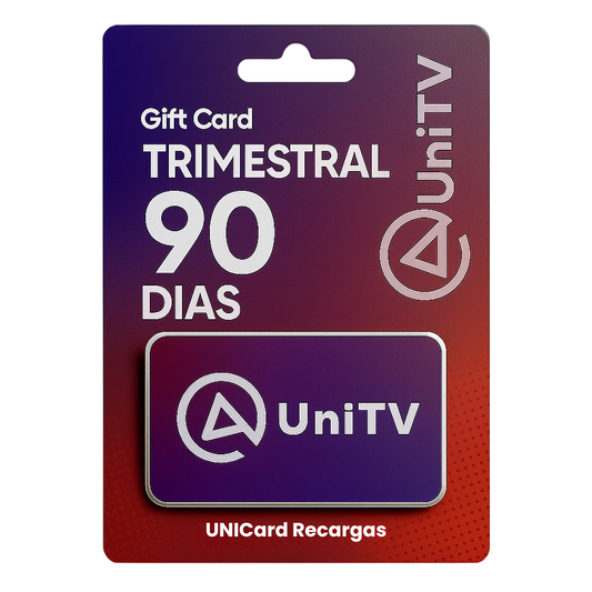UniTv | 90 dias Recarga