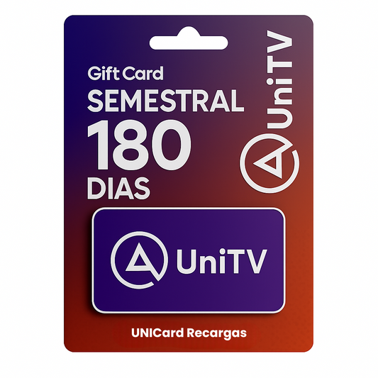 UniTv | 180 dias Recarga